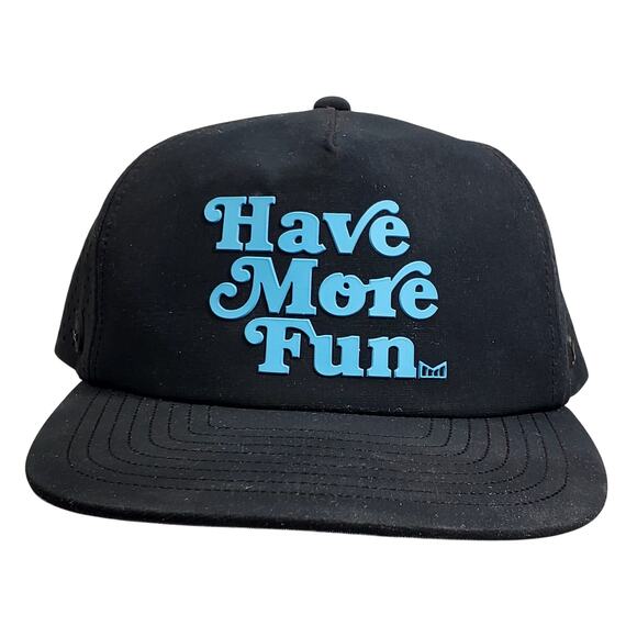 Melin Golf Hat Cap Coronado Have More Fun Hydro Black CL - Picture 1 of 11